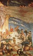 Paul Cezanne The Orgy oil painting reproduction